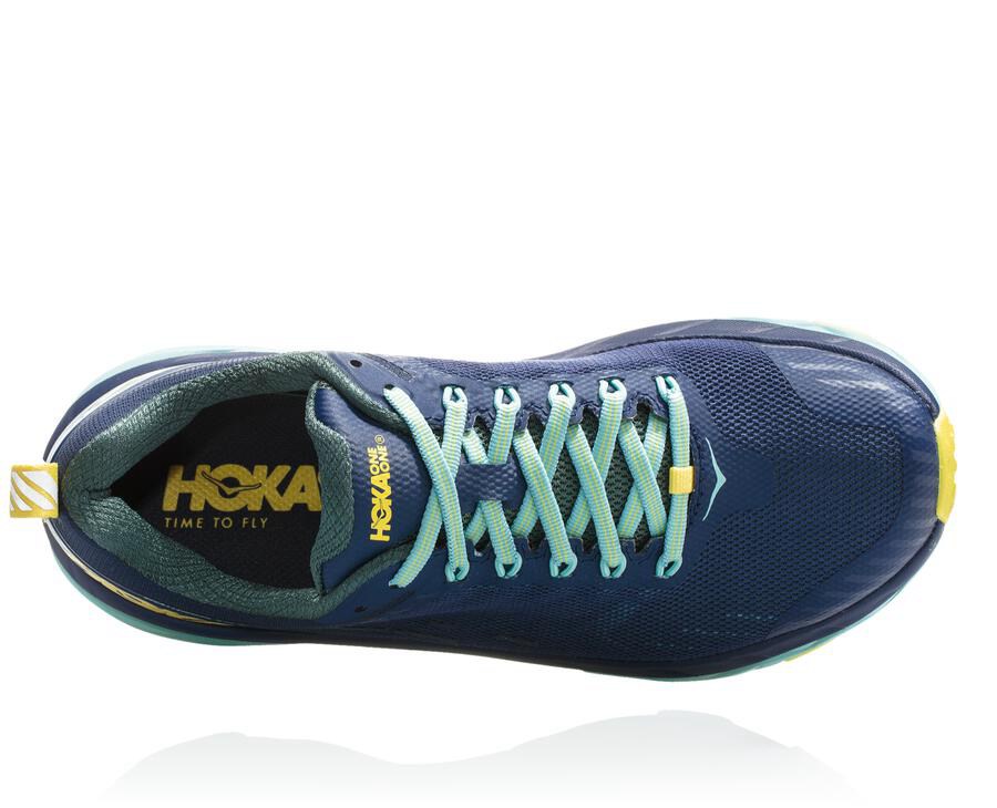 Tenis Trail Hoka One One Feminino Azuis - Challenger Atr 5 - 068-AVXWRC